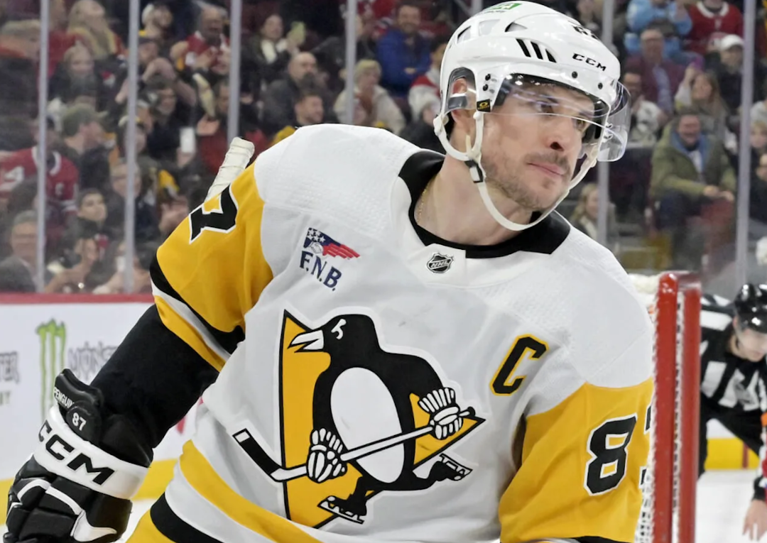 Sidney Crosby avec les Penguins