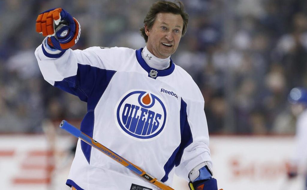 Wayne Gretzky revient pour un match amical
