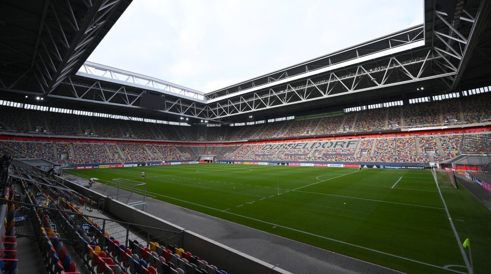 L'un des stades de l'Euro 2024 à Düsseldorf
