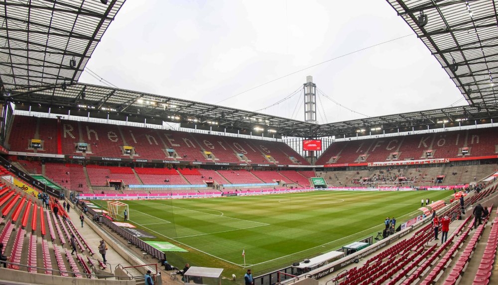 L'intérieur du stade de Cologne, l'un des stades de l'Euro 2024