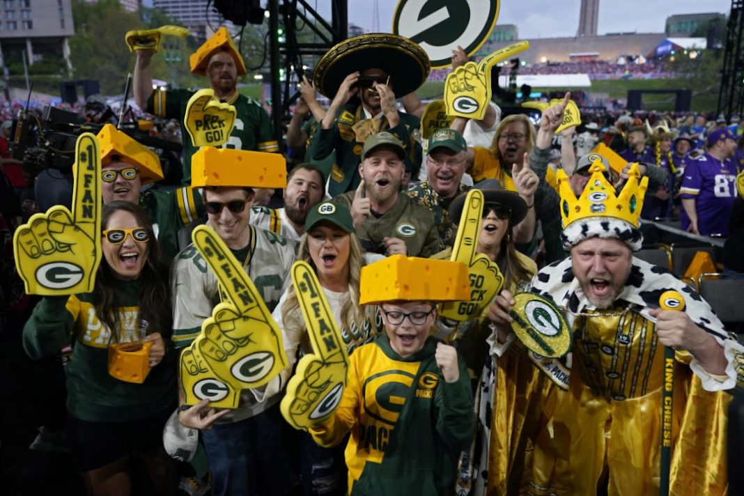 Les Packers de Green Bay profite de la meilleure base de fans.