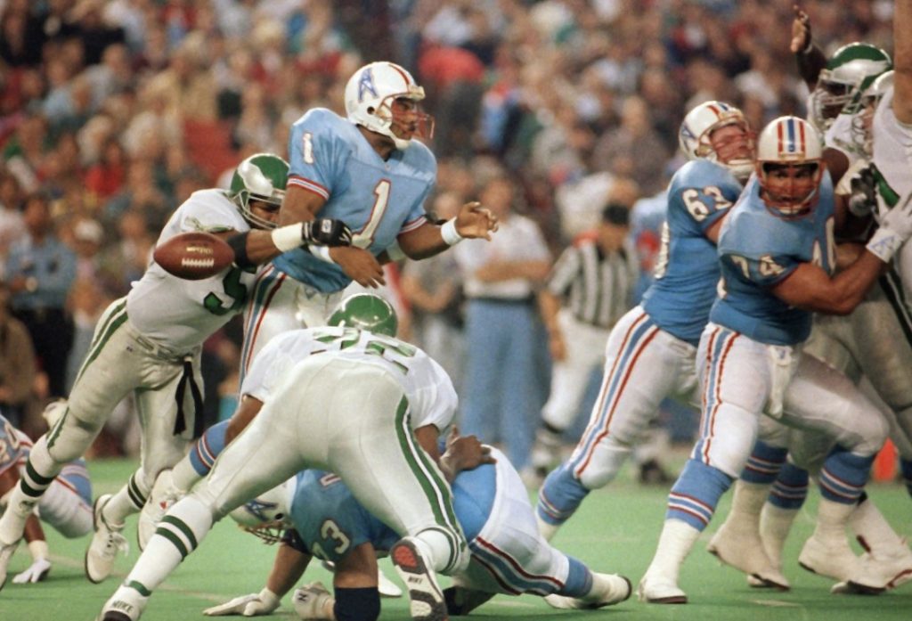 A defesa do Philadelphia Eagles em 1991