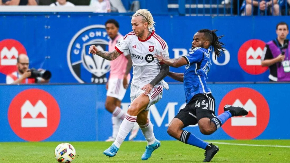 Federico Bernardeschi in action for Toronto FC.